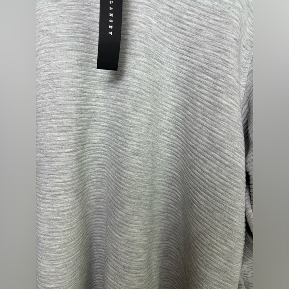 NWT Jane and Delancey Heather Gray Ribbed Knit Turtleneck Pullover Sweatshirt 1X - Picture 9 of 9